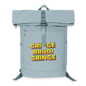Cring Brudi - Laptop Backpack - ice blue - Front