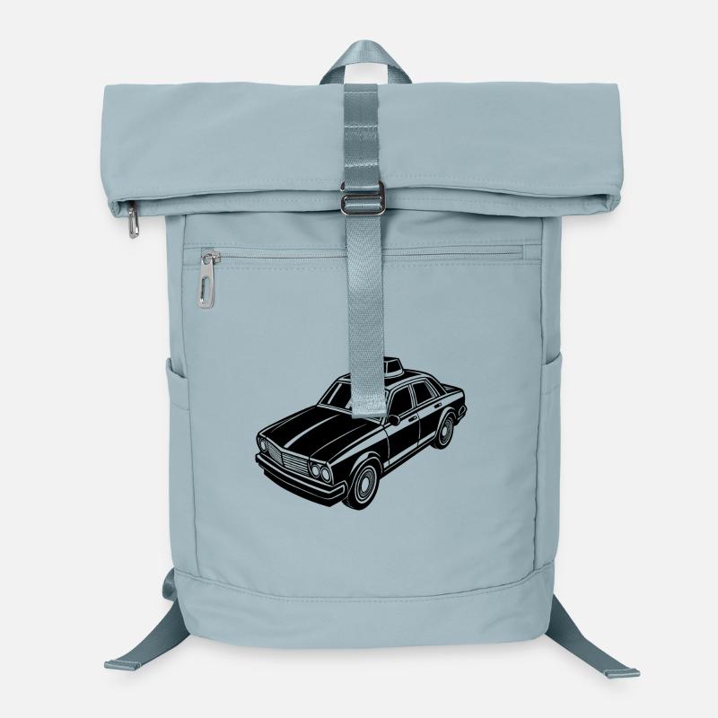 Police car Laptop Backpack
