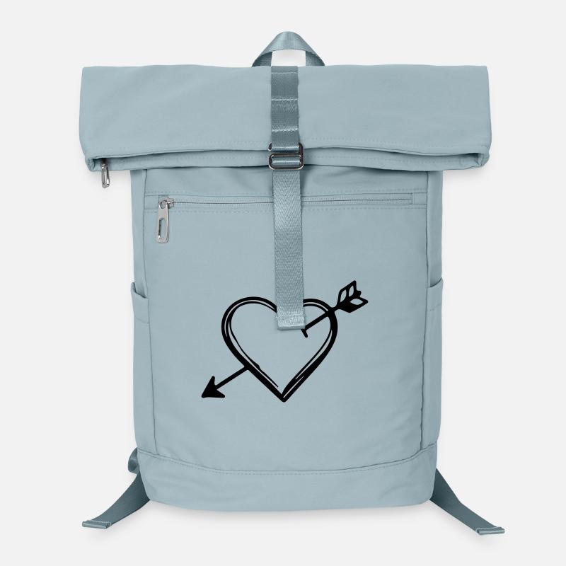 Heart Arrow Icon Laptop Backpack