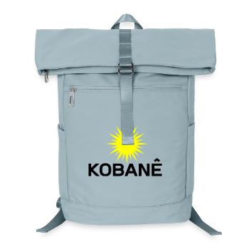 Kobane_Kurdistan_Sonne - Laptop Backpack - ice blue - Front
