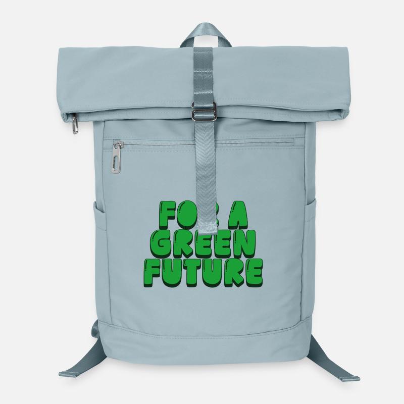 for a green future Laptop Backpack