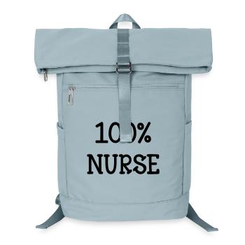Nurse PKrankenschwester Infirmier Infirmière - Laptop Backpack - ice blue - Front
