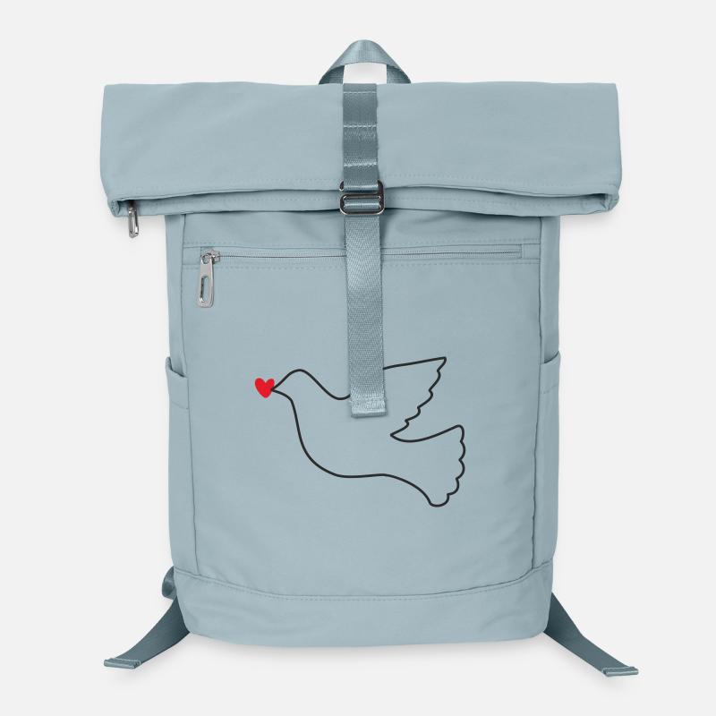 Friedenstaube Friede Freiheit Laptop-Rucksack 