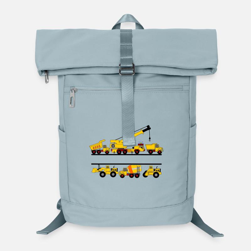 Work cars with nameplate Laptop Backpack