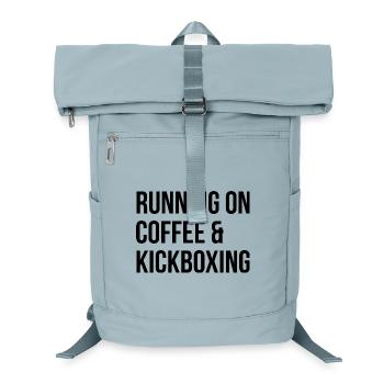 Kickboxen - Laptop-Rucksack  - Eisblau - Vorne