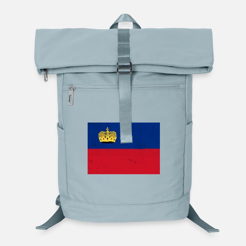 Drapeau du Liechtenstein Sac à dos ordinateur