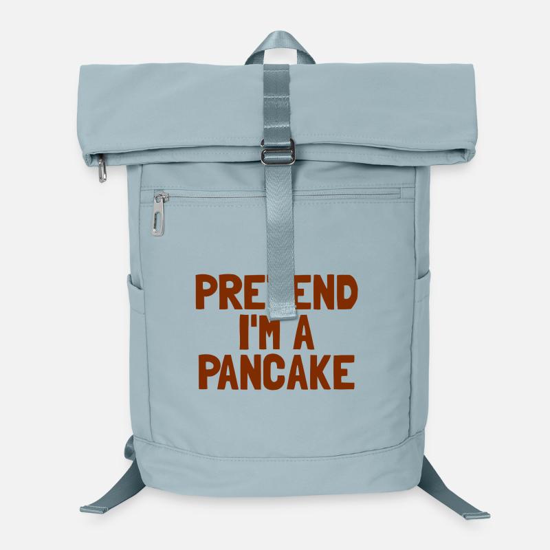 Stell dir vor, ich bin ein Pfannkuchenfrühstück Ha Laptop-Rucksack 