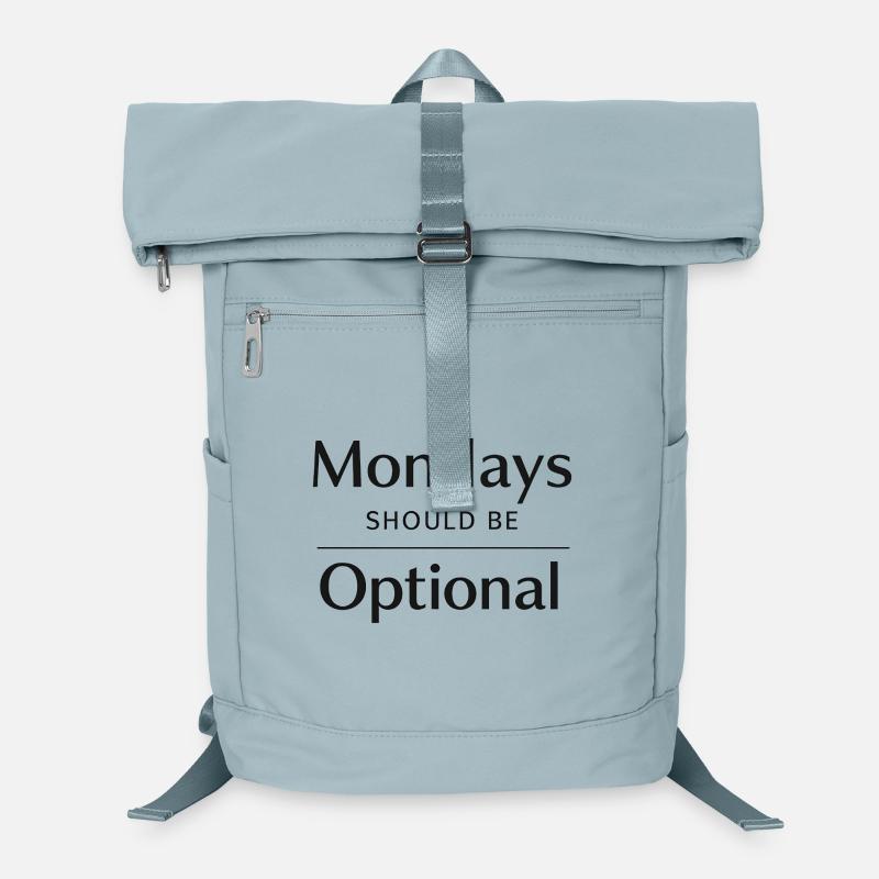 Mondays should be optional Laptop Backpack