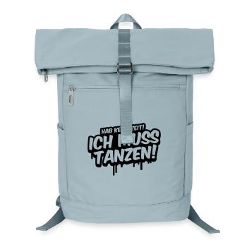I don't have time, I have to dance - Laptop Backpack - ice blue - Front