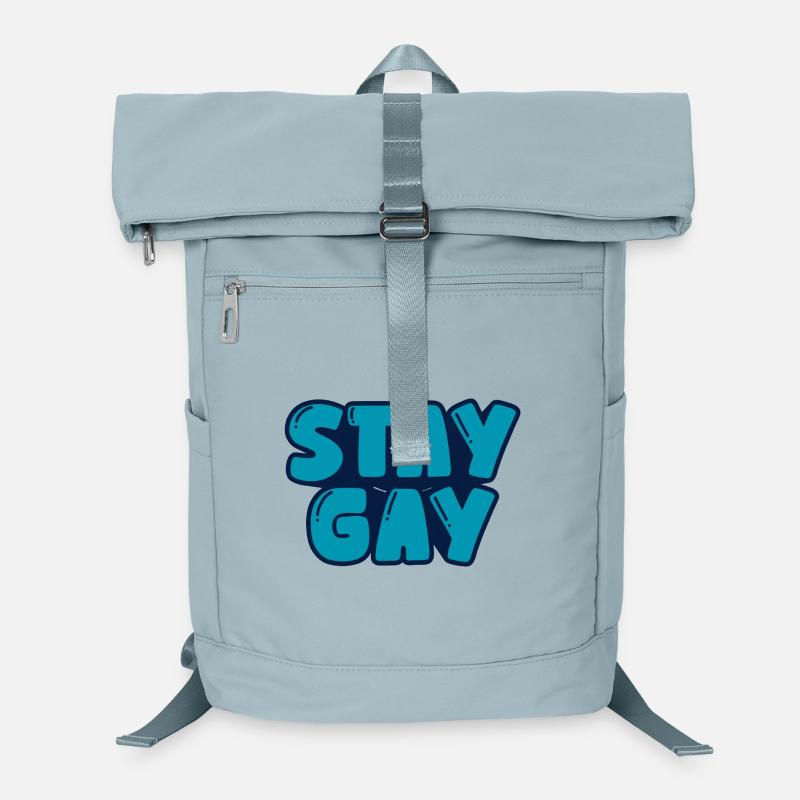 Bleib schwul Laptop-Rucksack 