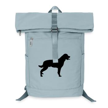 Dog - Laptop Backpack - ice blue - Front
