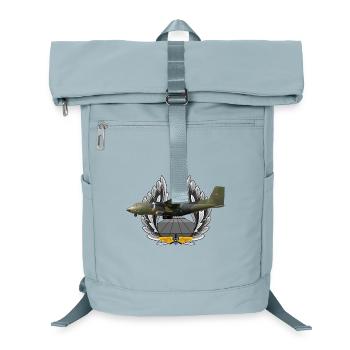 C-160 Transall - Laptop Backpack - ice blue - Front