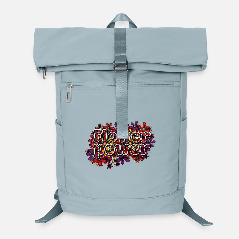 Flower Power Laptop-Rucksack 