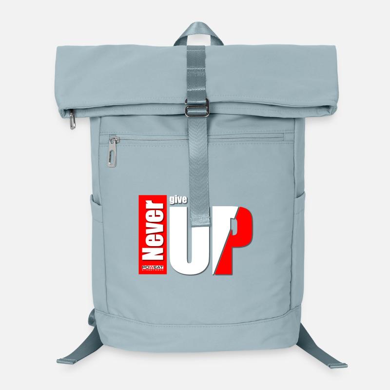 never give up Laptop-Rucksack 