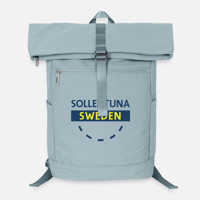 Sollentuna Sweden Neon banner Laptop Backpack
