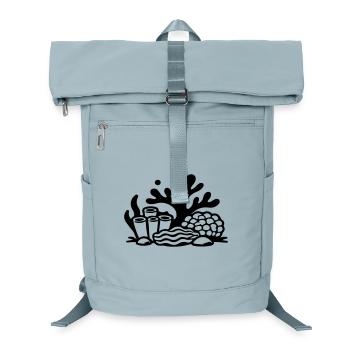 Korallen Korallenriff Ozean - Laptop-Rucksack  - Eisblau - Vorne