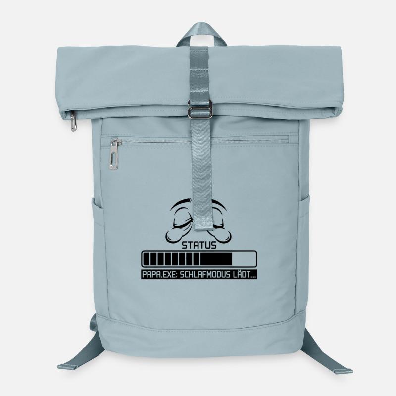 Vatertag Papa Geschenk Müde Kein Bock Schlafen Laptop-Rucksack 
