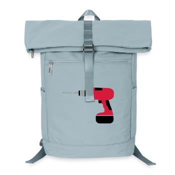 Akkubohrer - Laptop-Rucksack  - Eisblau - Vorne