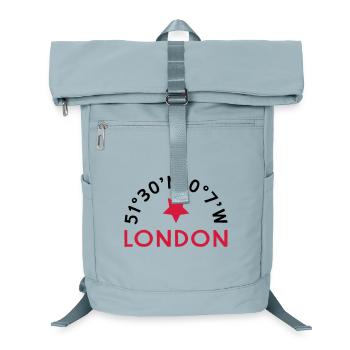 London - Laptop-Rucksack  - Eisblau - Vorne