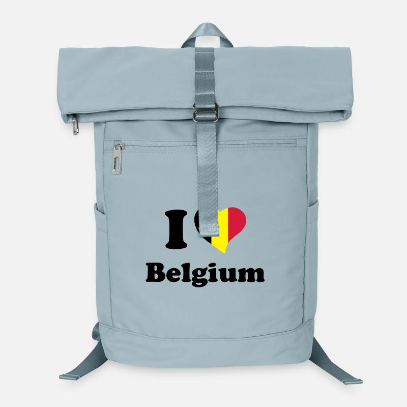 I love Belgium Laptop Backpack