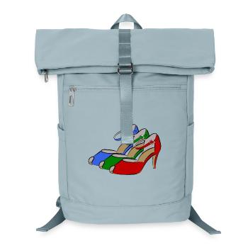 Shoe Fashion - Laptop Backpack - ice blue - Front