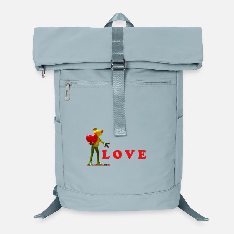 Graines d’amour avec des graines colorées Sac à dos ordinateur