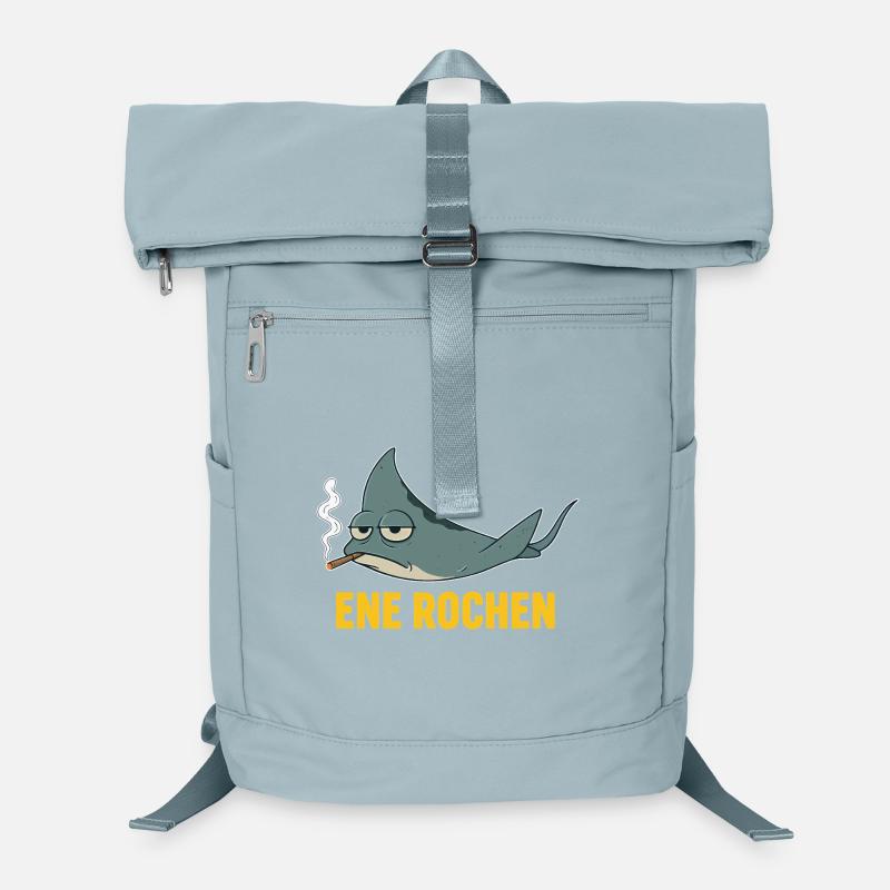 ENE RED Meme Smoker Saying Cigarettes Laptop Backpack