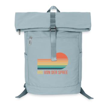 Berlin Bre von der Spree - Laptop-Rucksack  - Eisblau - Vorne