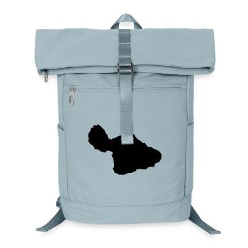 Carte de Maui - Sac à dos ordinateur - bleu glacier - Devant