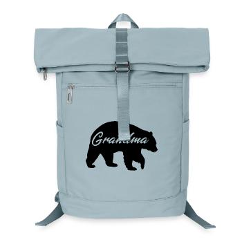 Chemise cadeau mignonne Grand-mère Ours - Sac à dos ordinateur - bleu glacier - Devant