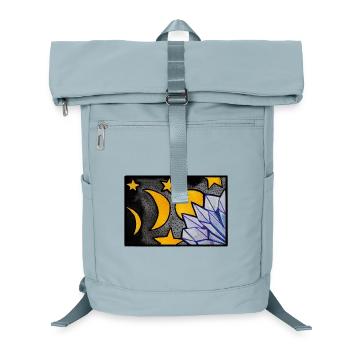Moonlit Crystal Dream - Laptop Backpack - ice blue - Front