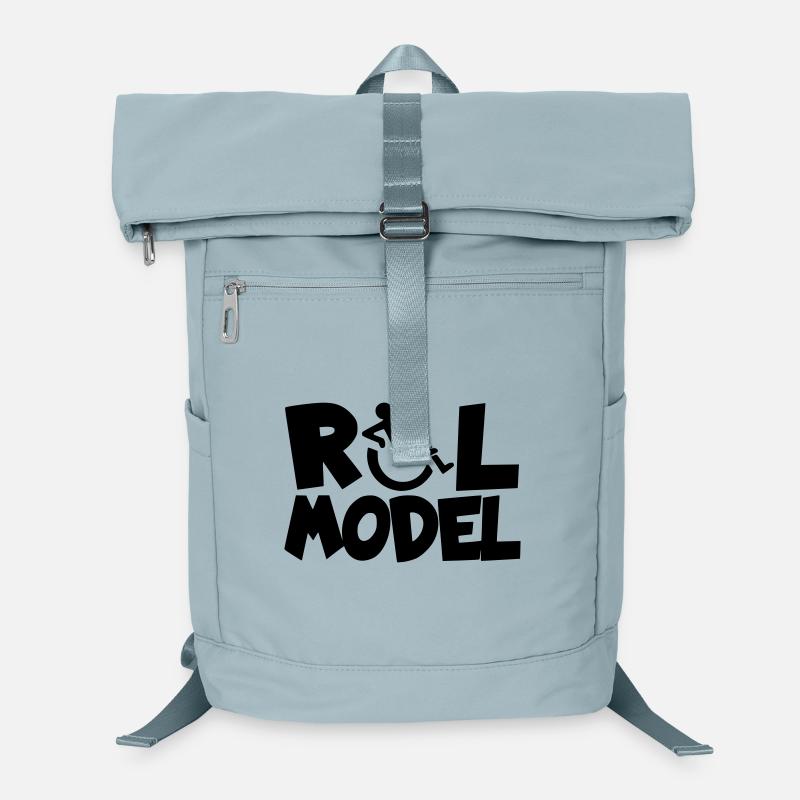 Every wheelchair user is a role model * Laptop Backpack
