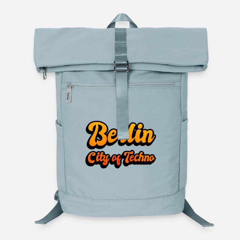 Berlin Stadt des Techno Laptop-Rucksack 
