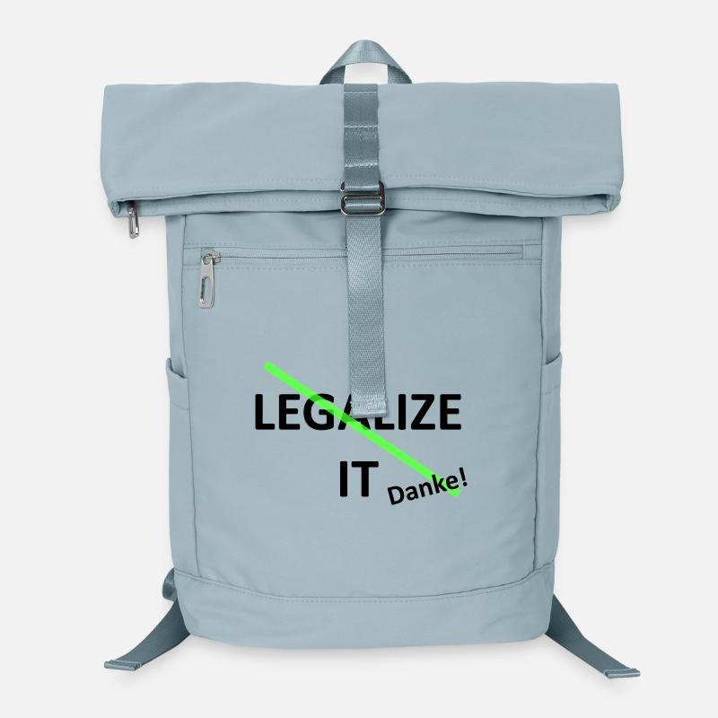 Legalize it weed Marihuana Laptop-Rucksack 