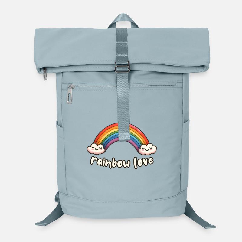 Regenbogen-Liebe Laptop-Rucksack 