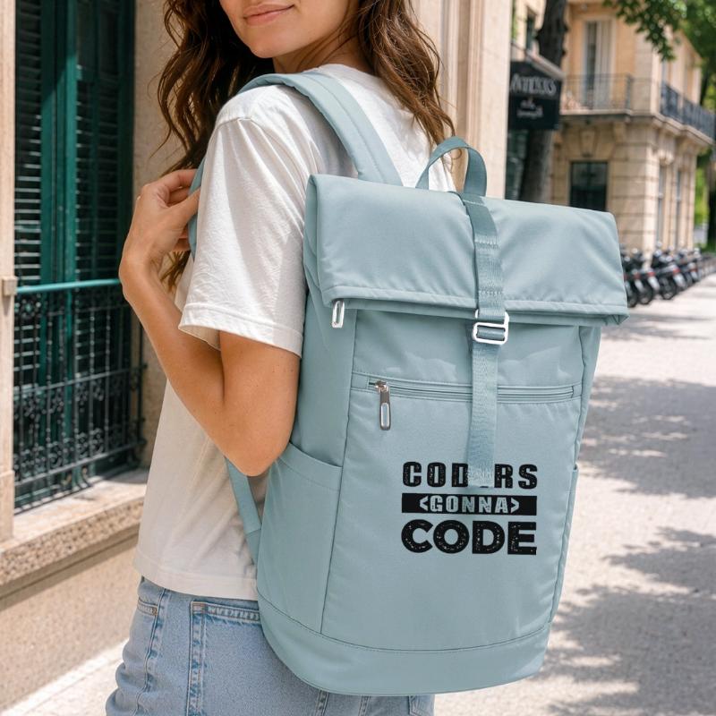 Coders going to Code Laptop Backpack