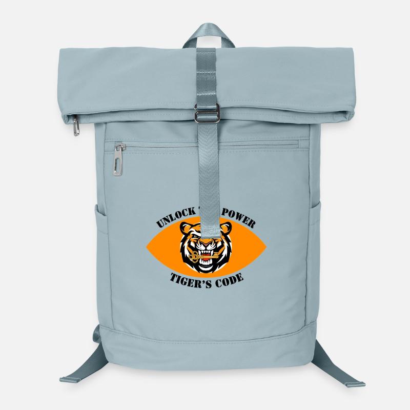 Dynamisches Tiger-Emblem-Design Laptop-Rucksack 