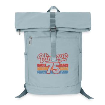 Vintage 75 Retro Design 70er Jahre - Laptop-Rucksack  - Eisblau - Vorne