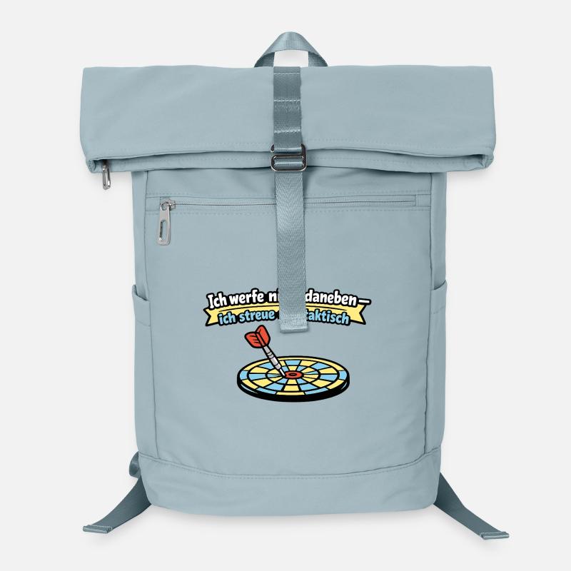Taktischer Wurf: Dart Humor Laptop-Rucksack 