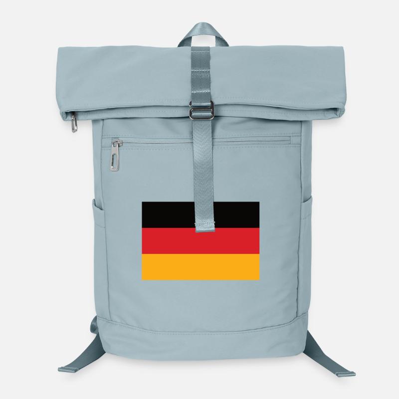 Germany Tricolor Flag Laptop Backpack