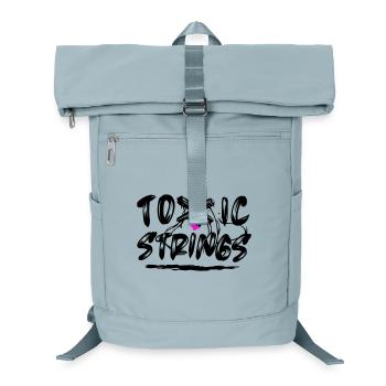 Toxic Strings 2 Colour - Laptop Backpack - ice blue - Front