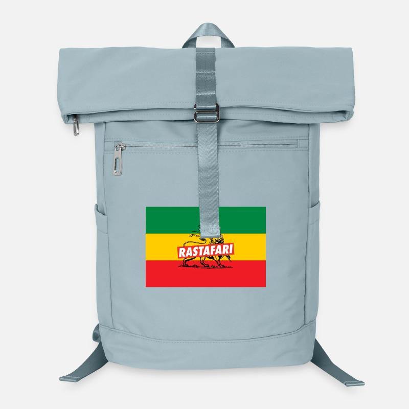 DRAPEAU REGGAE - RASTA LION - JAH RASTAFARI Sac à dos ordinateur