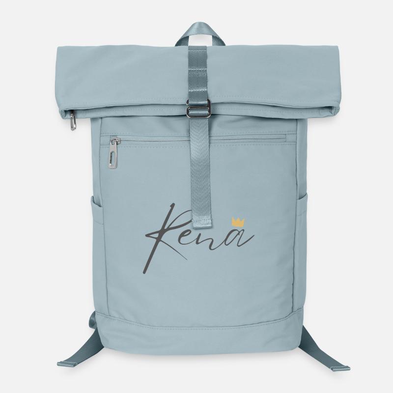 Prinzessin Irena Crown Hemd – Name mit Buchstabe I Laptop-Rucksack 