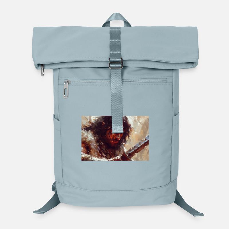 Conan der Cimmerier Illustration Poster Laptop-Rucksack 