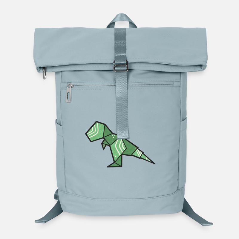 T-Rex Dino Origami Style Sac à dos ordinateur