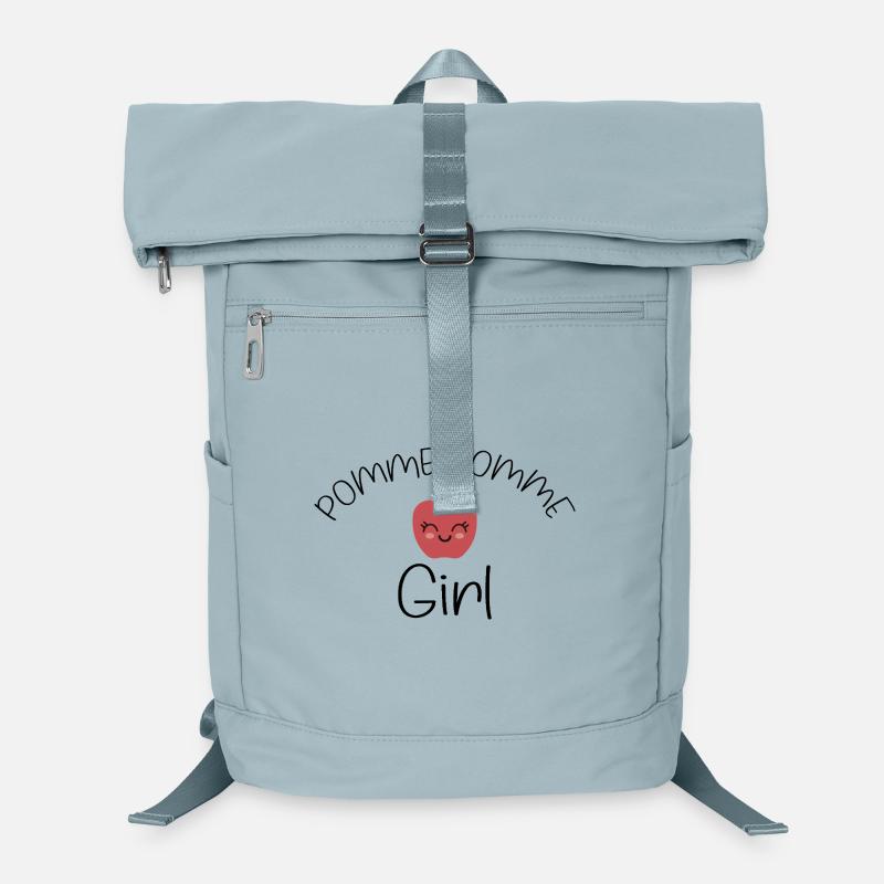 Apple Apple Mädchen Humor Lustiger Satz Laptop-Rucksack 