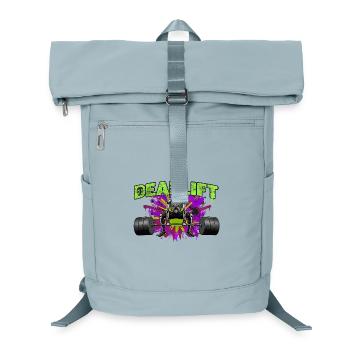 Deadlift Skeleton Kraft_Dark Art - Laptop-Rucksack  - Eisblau - Vorne