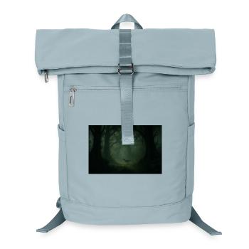 Dino in the cloud forest - Laptop Backpack - ice blue - Front