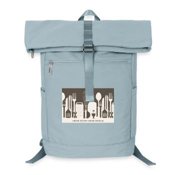 My Kitchen – My Rules | Kitchen humor - Laptop Backpack - ice blue - Front