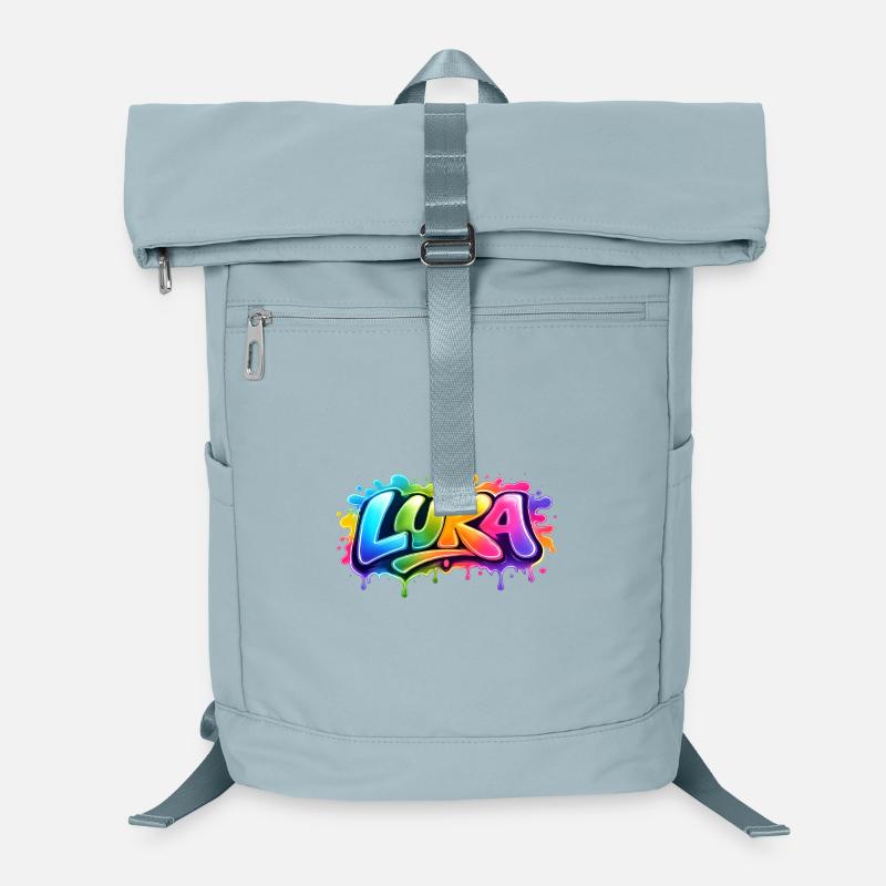 Graffiti LUKA Name Gift Ideal Printable Laptop Backpack